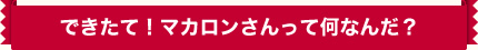 マカロンさんの作り方